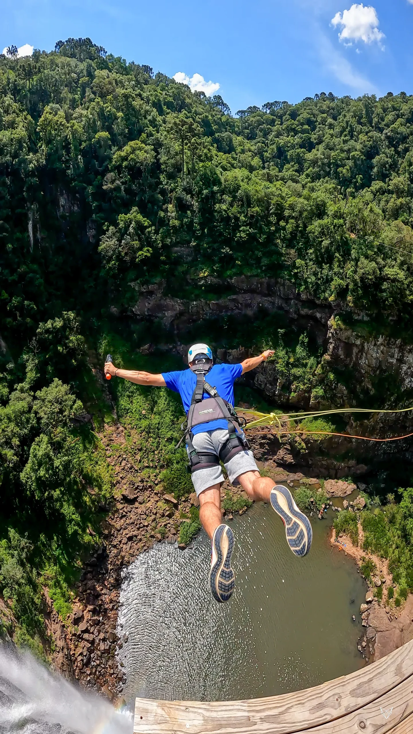 Rafting na Cascata